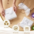 thumbnail image 3 of Bobobag 100 Sheets White Tissue Paper 20"X14" for Gift Bags, Wrapping Tissue, Christmas Anniversary Holiday Decoration Arts Craft, 3 of 4