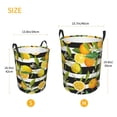 thumbnail image 3 of Balery Orange and Lemon Cesta de ropa redonda con asas, impermeable, independiente, para ropa, juguetes, dormitorio y familia-Small, 3 of 6