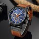 thumbnail image 3 of Reloj Curren de alta calidad, resistente al agua, pulsera de cuarzo, analógico, Digital, de cuero, moda informal, relojes deportivos para hombres de negocios, 3 of 8