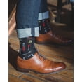 thumbnail image 2 of MeMoi Men's "Tool Bench" Rayon from Bamboo Blend Novelty Crew Sock - Mens - Male, 10-13, Black, 2 of 2