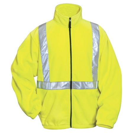 Tri-Mountain Menâ€™s Heavyweight Reflective Safety Jacket
