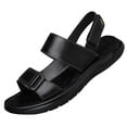 thumbnail image 2 of Summer Men's Sandals with Arch Support Open Toe Adjustable Buckle Straps Summer Causal Daily Workout Shoes for Men, 2 of 6