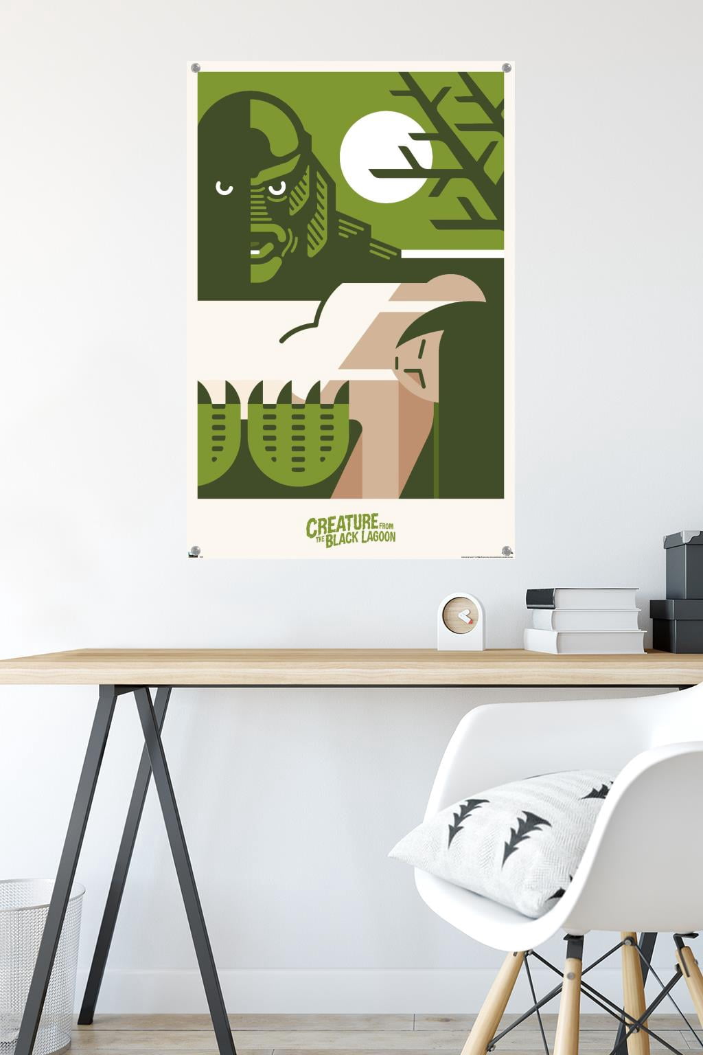 Creature from the Black Lagoon - Graphic Wall Poster with Pushpins, 22.375" x 34"