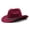 Wine, variant on Avolia Kids Cowboy Hat Lightweight Polyester Western Style Everyday Adventure Cap with Adjustable Fit Light Gray One Size