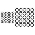 thumbnail image 1 of Decodeary 50Pcs Power Pressure Washer O Rings Seals Tools Replacement Black Attachment, 1 of 3