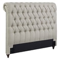 thumbnail image 4 of coaster furniture gresham upholstered sleigh bed, 4 of 9