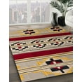 thumbnail image 2 of Ahgly Company Indoor Rectangle Abstract Brown Southwestern Area Rugs, 4' x 6', 2 of 6