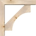thumbnail image 3 of Ekena Millwork 7 1/2"W x 44"D x 44"H Westlake Block Smooth Bracket w/ Offset Brace, Douglas Fir, 3 of 25
