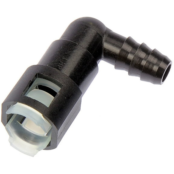 Dorman 800-086 Fuel Line Quick Connector That Adapts 3/8 In. Steel To 3/8 In. Nylon Tubing  (Pack of 2)