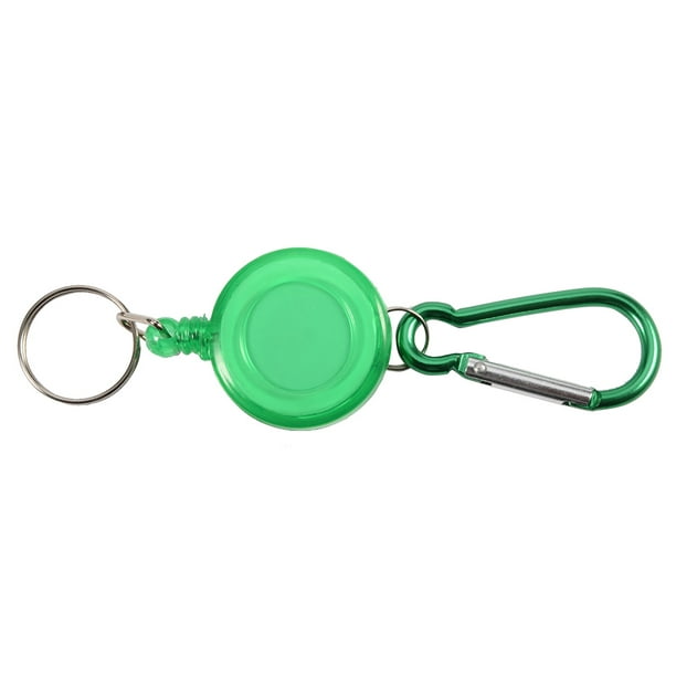 LYUMO Retractable Reel, Lightweight Compact 3Pcs Nylon Cord Stopper Retractable  Reel Key Chain Blue/Green/Purple For Fishing Accessories For Fly Fishing  Tool 