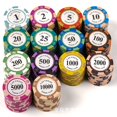 thumbnail image 3 of Clay Poker Chips Crown - 14g Weighted Plastic Chips with Metal Insert (50-20PCS), 3 of 10
