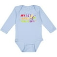 thumbnail image 3 of Inktastic My 1st April Fools Day with Jester Hat Boys or Girls Long Sleeve Baby Bodysuit, 3 of 5