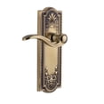 thumbnail image 2 of Grandeur Parbel_Prv_234 Parthenon Solid Brass Rose Right Handed Privacy Door Lever Set -, 2 of 7