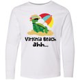 thumbnail image 3 of Inktastic Virginia Beach Virginia Long Sleeve Youth T-Shirt, 3 of 5
