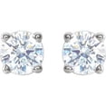 thumbnail image 2 of FB Jewels 14k White Gold 1/3 CTW Diamond Earrings, 2 of 2