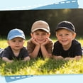 thumbnail image 6 of Bocaoying 3 Pack Toddler Baseball Cap for Boys & Girls 1-2 Years, Adjustable Washed Cotton Hat for Summer Sun Protection, 6 of 7