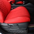 thumbnail image 2 of EKR Custom Fit CHR Car Seat Covers for Toyota CHR 2017 2018 2019 2020 2021 2022 -Leatherette Full Set Cover(Red), 2 of 7