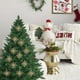 thumbnail image 4 of Juego de 12 adornos navideños de copos de nieve | Adornos de plástico para árbol de copos de nieve de 10 cm con diseño hueco y acabado brillante para decoración festiva, 4 of 6