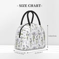 thumbnail image 3 of Haiem Lavender Flowers Printed Lunch Bag Women, Lunch Box Lunch Bag for Women, Small Leakproof Cute Lunch Tote Large Capacity Reusable Insulated Cooler Lunch Container, 3 of 6