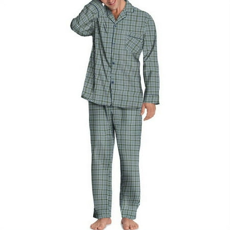 Hanes Men's Woven Pj Set