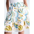thumbnail image 5 of Free Assembly Women's and Women’s Plus Tiered Cotton Mini Skirt with Lace Trim, Sizes XS-4X, 5 of 6