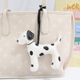 thumbnail image 4 of YIEMEEN Adorable Dotted Canine Keyring Soft PU Material Bag Hanging Accessory Phone Charm Perfect For Gifts And Daily Use, 4 of 10