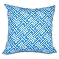 thumbnail image 2 of Simply Daisy 16" x 16" Leeward Key Geometric Print Pillow, Blue, 2 of 2