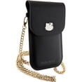thumbnail image 1 of Wallet Hello Kitty Logo y Cadena Metálica Universal Negra, 1 of 5