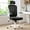 White-Black, variant on MAYEERTY Ergonomic Home Office Chair with Headrest, Flip-Up Armrests, Adjustable Lumbar Support, White-Khaki
