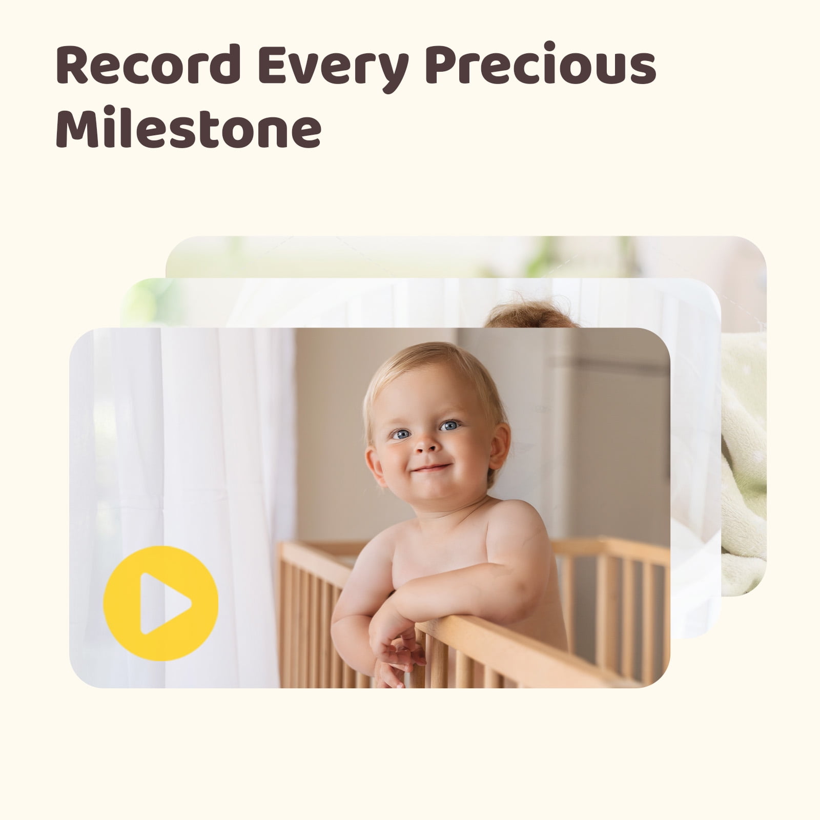 Netvue Baby Monitor with 1080P HD 5" Display & Two-Way Audio photo 3