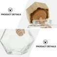 thumbnail image 2 of COOPHYA 2pcs Honey Containers Glass Sealing Assorted Color Household Item, 2 of 6
