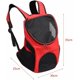 thumbnail image 3 of Mochila para transportar perros Manos libres Ventilación ajustable Manos Senderismo Viaje Bolsa de hombro doble Transporte de mascotas (Café) JAMW Sencillez, 3 of 5