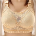 thumbnail image 2 of Ramiter Sports Bras for Women Women's Plus Size Full Coverage Non Padded Wireless Minimizer Bra -Comfort and Double Support 40/90,Beige, 2 of 3