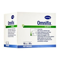 Omnifix Dressing Retention Tape, Skin Friendly Nonwoven 4 Inch X 10 Yard White , 900603 - One Roll