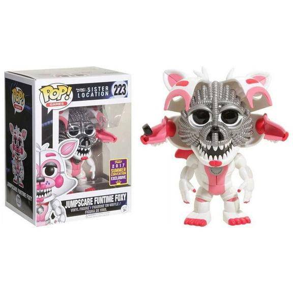 Funko POP SDCC 2017 Exclusive Sister Location 223 Jumpscare Funtime Foxy