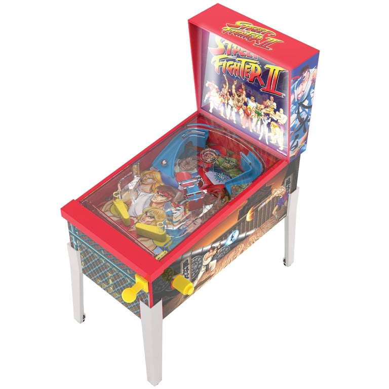 Street Fighter, Mini Arcade Pinball, Lights & Sounds, Collector