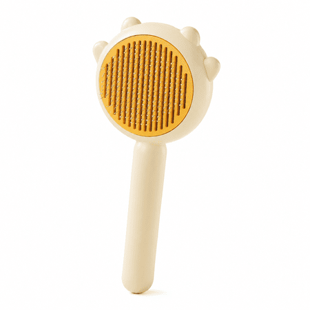 Pet Grooming Brush for Cats and Dogs, Self Cleaning Fur Comb