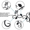 thumbnail image 5 of Plant Hangers Outdoor 12 Inch, Heavy Duty Iron Outdoor Plant Hanger, Fairy Hanging Plant Bracket Plant Hooks for Hanging Basket Plants Lanterns, 5 of 5
