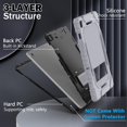 thumbnail image 3 of Funda Grifobes para Samsung Galaxy Tab A9 Plus 11 2023 Gris Oscuro, 3 of 9