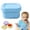 D1_Blue 3x1.69in, variant on WUXIAB Lunch Box Container,Dipping Sauce Cup,Microwave Safe Cup,100ml Reusable Silicone Snack Containers with Orange Lids,BPA-Free Leakproof Mini Food Pots for Lunch Daycare Travel,Stackable Storage