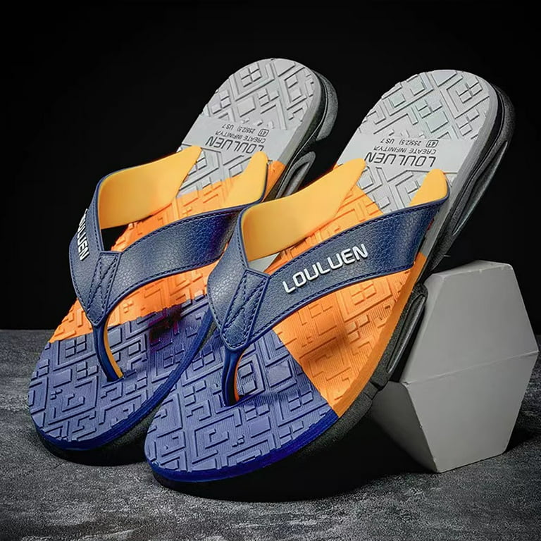 Jungdeepe Foreign Trade Flip Flops For Men Beach Slippers For Men Summer Non External Flip Flops for Men Size 17 Us Apparel Mens Size 11 Flip Flops Custom Flip Flops for Men