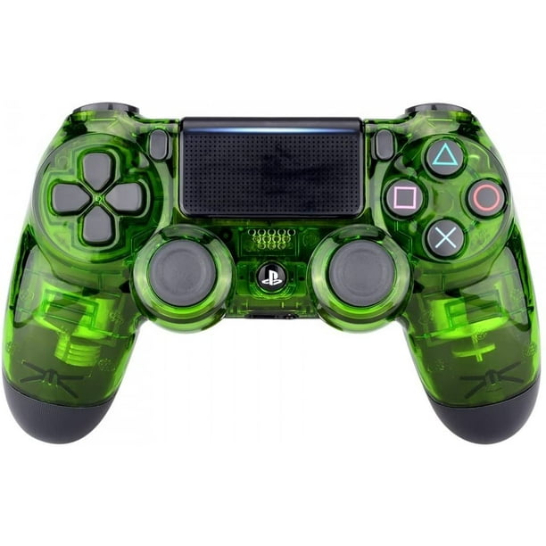 Transparent Crystal Clear Green Front Housing Shell Faceplate Cover For Playstation 4 Ps4 Slim Ps4 Pro Controller Cuh Zct2 Jdm 040 Jdm 050 Jdm 055 Walmart Com Walmart Com