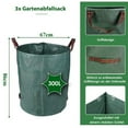 thumbnail image 2 of Deciduous Capping Bag Garden Deciduous Bag Corrosion Resistant Leaf Storage Bag Large Capacity Deciduous Bag-SinKeeU, 2 of 4