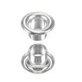thumbnail image 3 of Unique Bargains 9 x 4.5 x 4.7mm Copper Grommets Eyelets with Washers Silver Tone 200 Set, 3 of 6