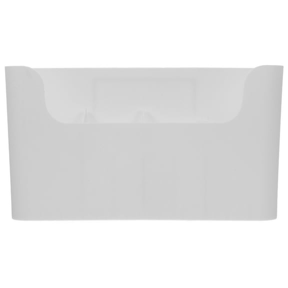 HEMOTON Masteelf Adhesive Kitchen Cabinet Door Organizer 1 Set Wall Mounted Storage Box Over Door Organizer Bin for Kitchen Bathroom and Office