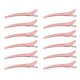 thumbnail image 4 of Pinza para el cabello para corte de cabello, 12 piezas Pinzas para el cabello para salón Pinza para el cabello para seccionar Pinza para el cabello Diseño de clase mundial, 4 of 9
