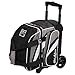 thumbnail image 3 of Kr Strikeforce Sac de Quilles à Roulettes Simple Cruiser avec Compartiment Supérieur pour Chaussures et Compartiment d'Accessoires Latéraux (Pierre/blanc/noir), 3 of 4