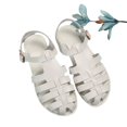 thumbnail image 5 of CHWshoes Closed Toe Sandals Women, Comfortable Fisherman Sandal for Womens Wide Width Summer Dressy Wedge with Adjustable Strap，White Size 40, 5 of 6