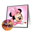 thumbnail image 2 of Diamond Drill Disneyland Minnie 5D Kits de pintura DIY Decoración redonda completa (sz2862) Hugtrwg Para estrenar, 2 of 9
