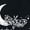 Black 3, variant on Luna Moth Moon Phases Witchy Dark Academia Aesthetic T-Shirt for Men Women Cotton Summer Tops Fashion Casual Short Sleeves